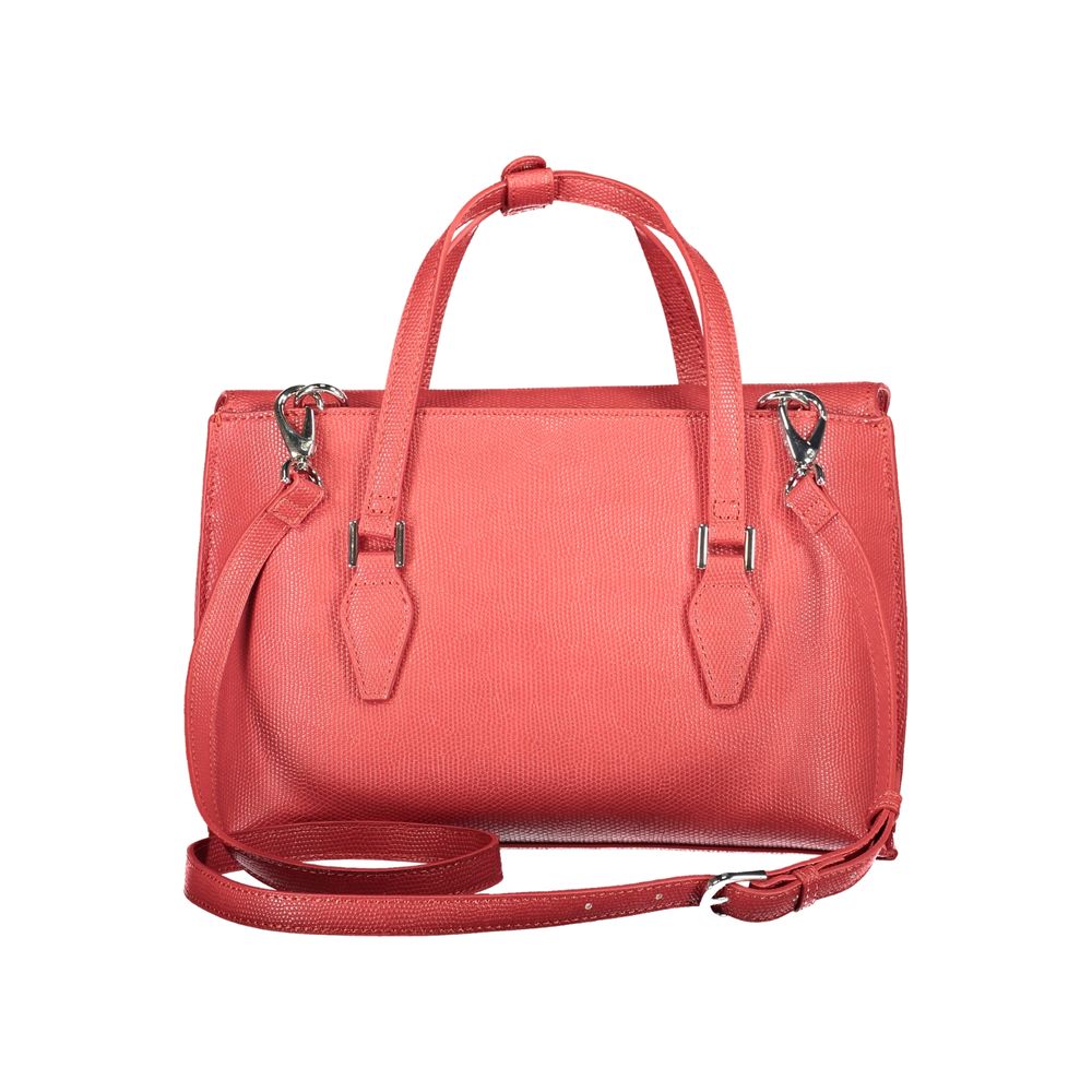 Mario Valentino Red Polyethylene Handbag