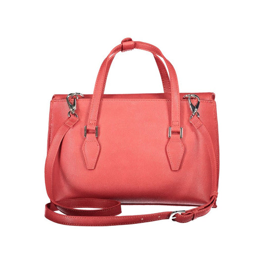 Mario Valentino Red Polyethylene Handbag