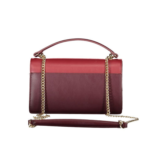 Mario Valentino Red Polyethylene Handbag