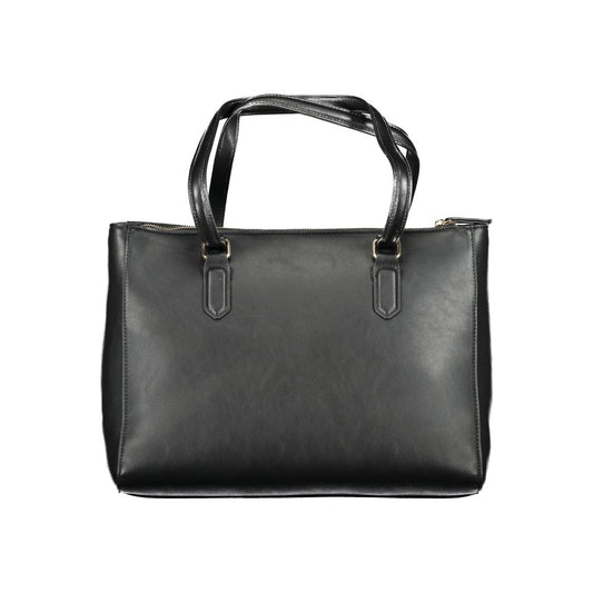 Mario Valentino Black Polyethylene Handbag