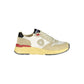 Blauer Beige Polyester Sneaker
