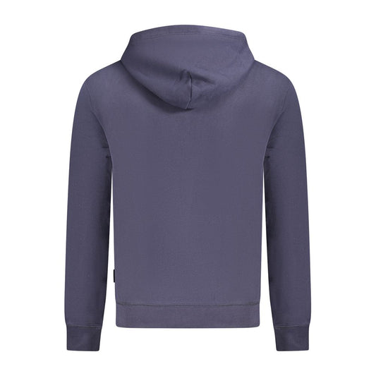 Napapijri Blue Cotton Sweatshirt Mens Sweater