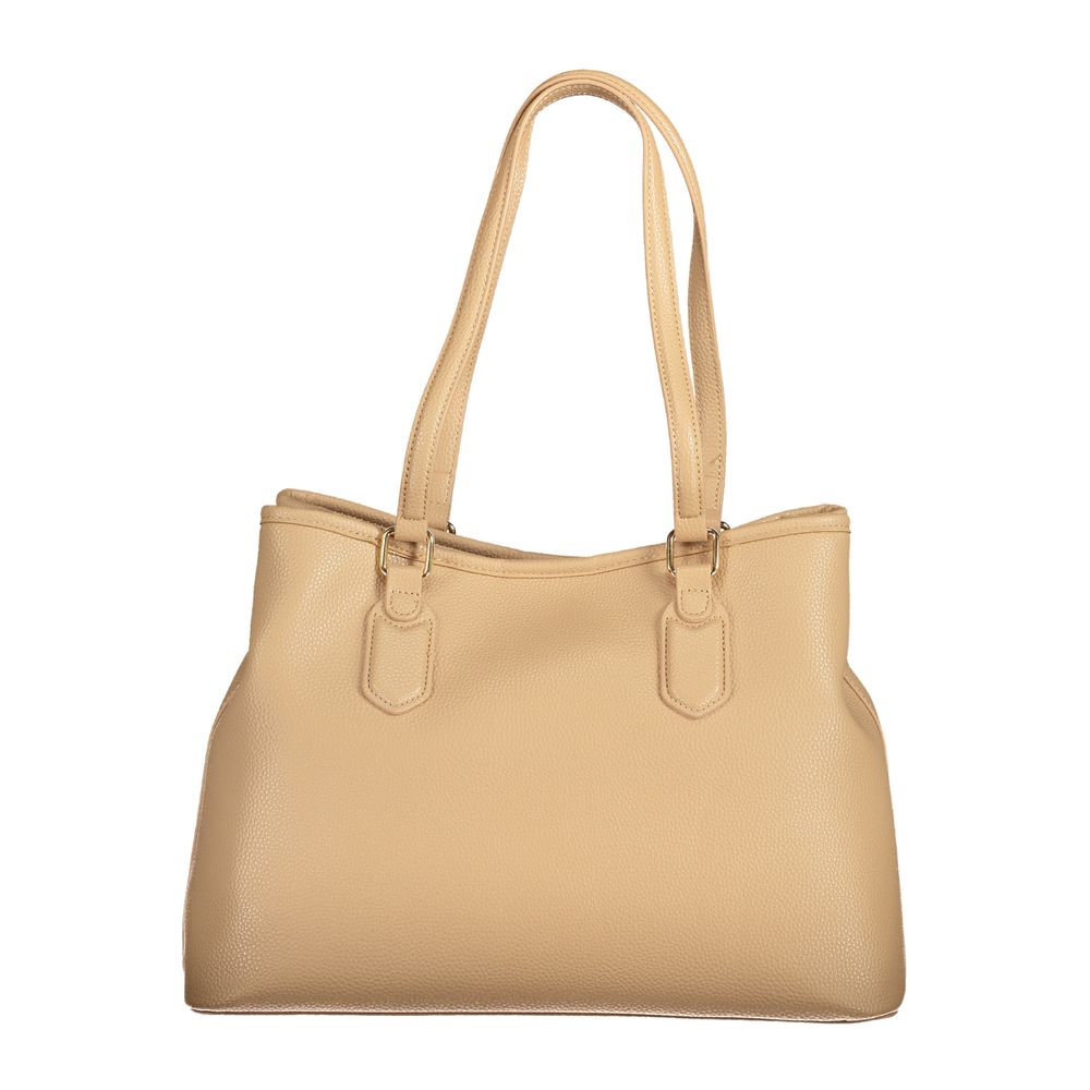 Mario Valentino Beige Polyethylene Handbag