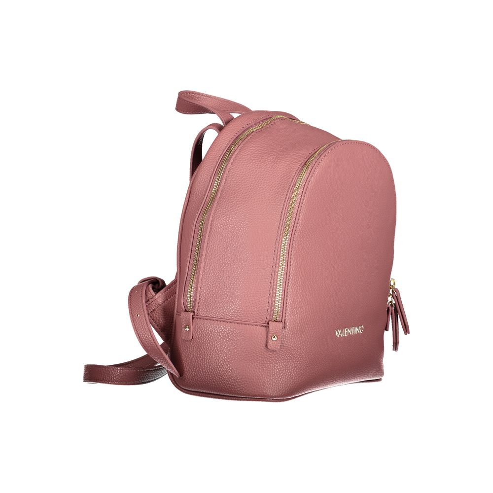 Mario Valentino Pink Polyethylene Backpack Womens Backpack