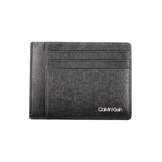 Calvin Klein Black Polyester Men Wallet Mens Wallet