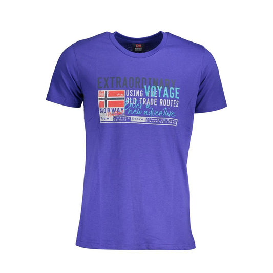 Norway 1963 Blue Cotton T-Shirt Mens T-Shirt