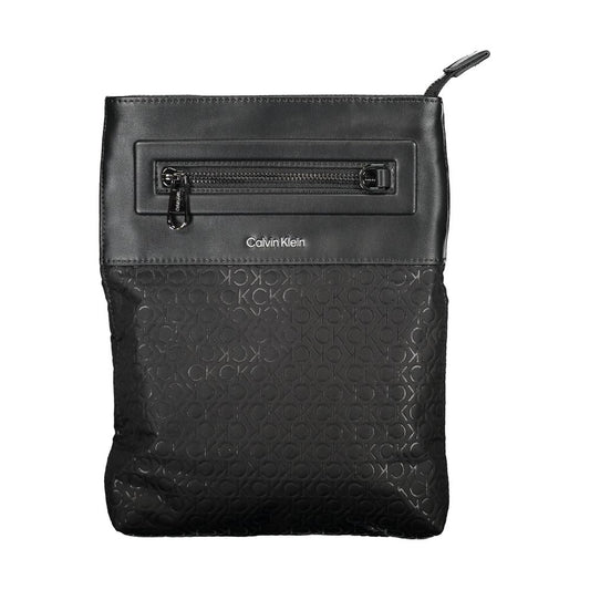 Calvin Klein Eco-Conscious Sleek Black Shoulder Bag Mens Shoulder Bag