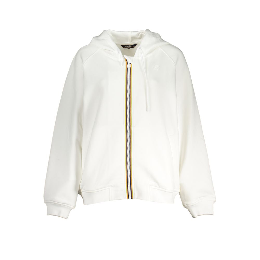 K-WAY White Polyester Sweatshirt