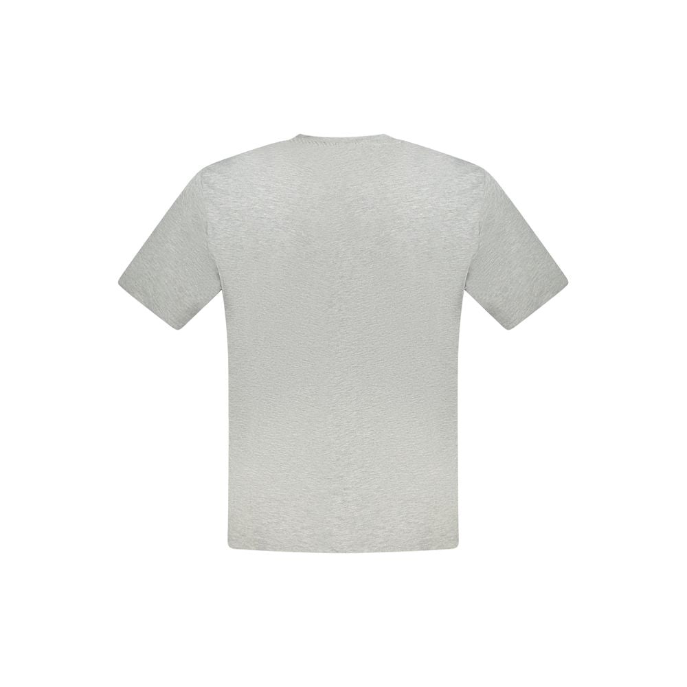 North Sails Gray Cotton Men's T-Shirt