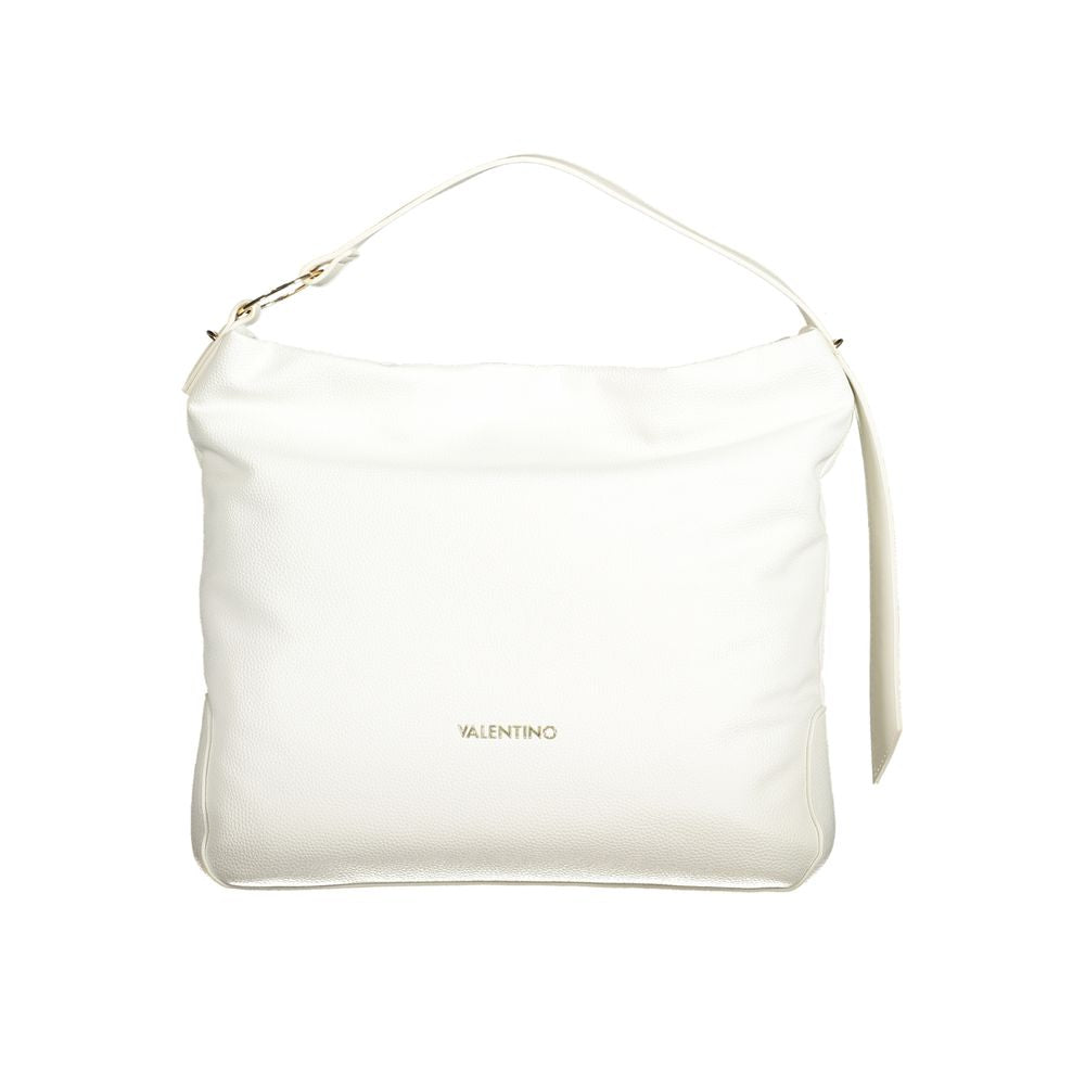 Mario Valentino White Polyethylene Handbag