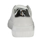 Calvin Klein White Polyester Sneaker