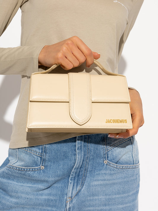 Jacquemus Le Grand Bambino Beige Bag Womens Shoulder Bag