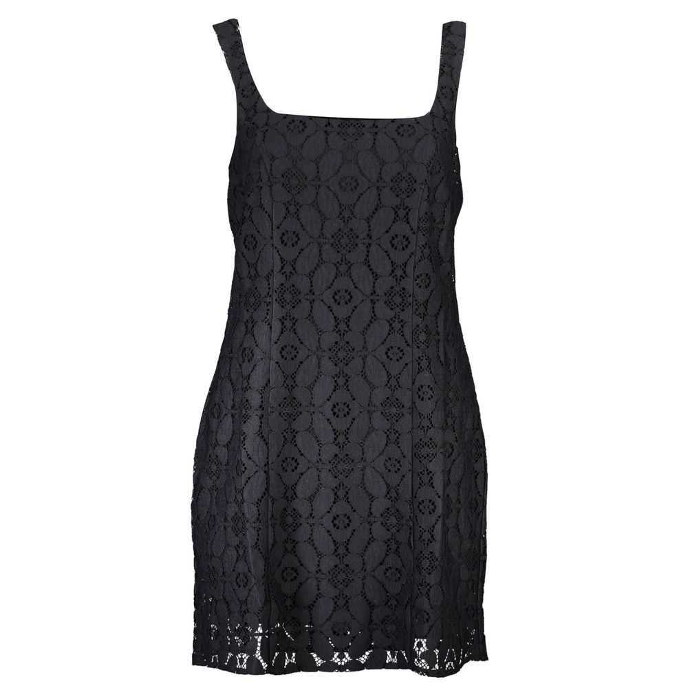 Desigual Black Polyester Dress