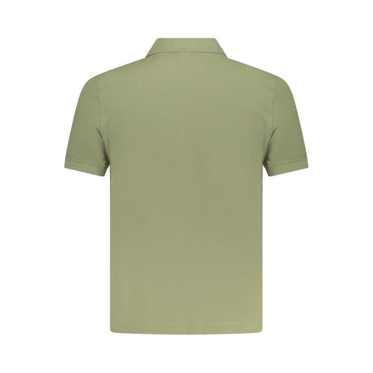 K-WAY Green Cotton Polo Shirt Mens T-Shirt