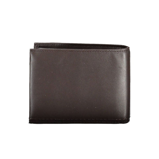 Calvin Klein Brown Leather Men Wallet Mens Wallet
