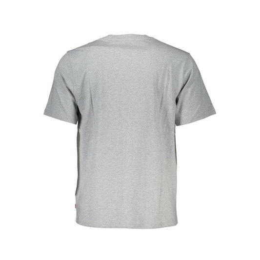 Levi's Grigio Cotton Men T-Shirt