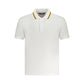 K-WAY White Cotton Polo Shirt Mens T-Shirt