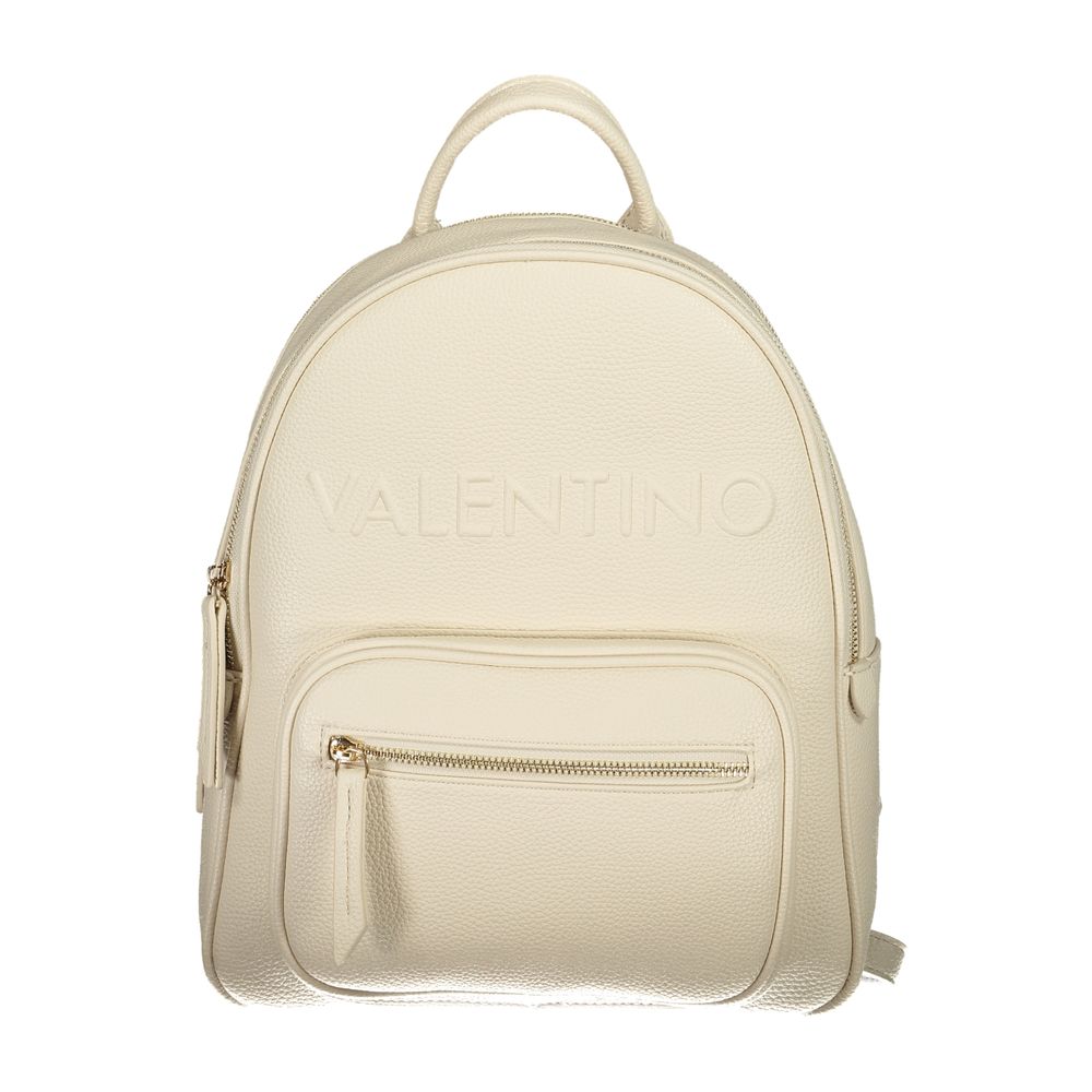 Mario Valentino Beige Polyethylene Backpack Womens Backpack