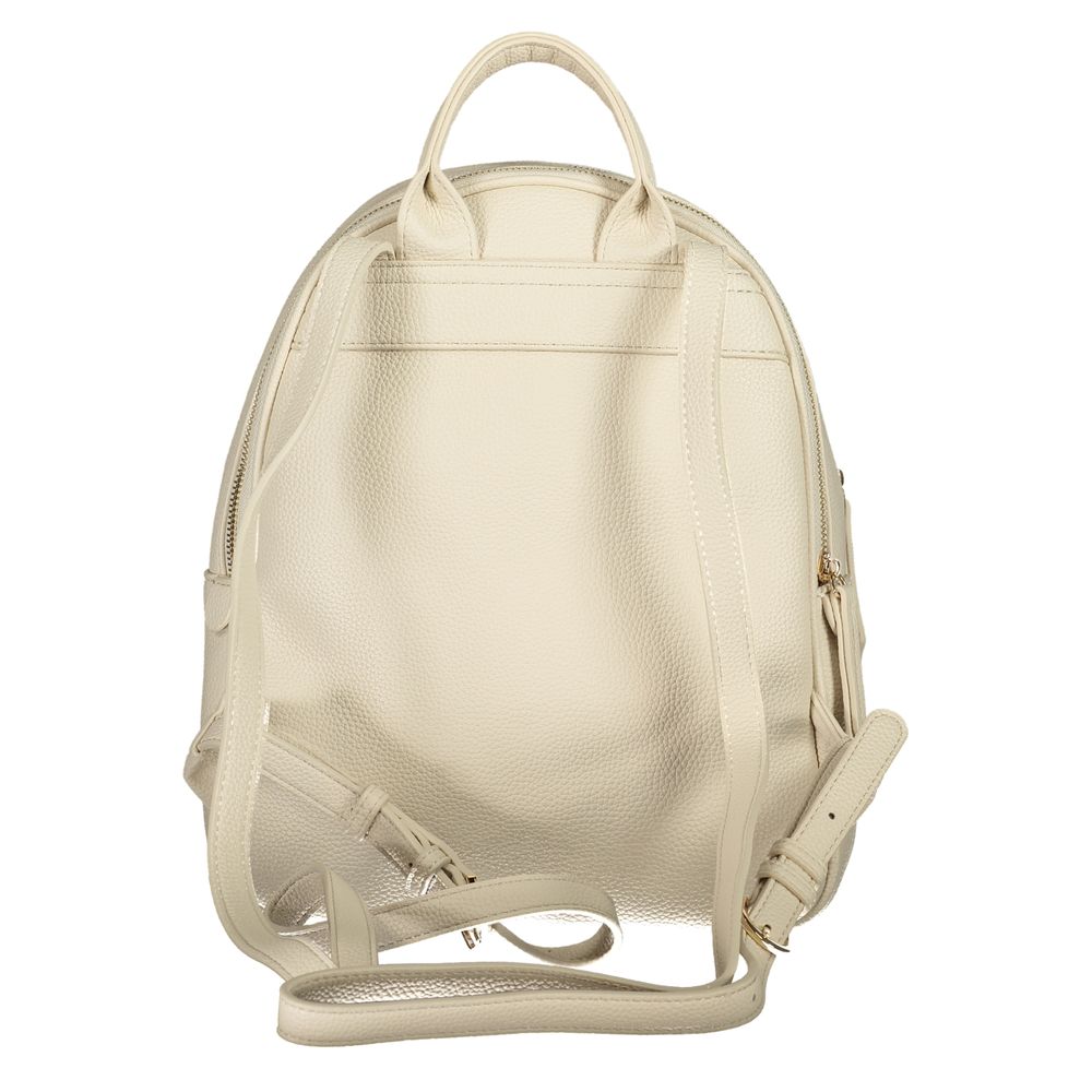 Mario Valentino Beige Polyethylene Backpack Womens Backpack