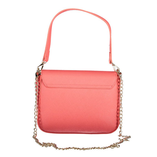 Mario Valentino Pink Polyethylene Handbag