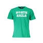 North Sails Green Cotton Men T-Shirt Mens T-Shirt