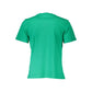 North Sails Green Cotton Men T-Shirt Mens T-Shirt