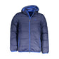 La Martina Blue Polyamide Men Jacket Mens Jacket