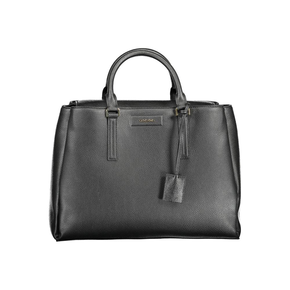 Calvin Klein Black Polyester Handbag