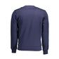 North Sails Blue Cotton Men Sweater Mens Sweater