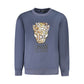 Cavalli Class Blue Cotton Sweatshirt