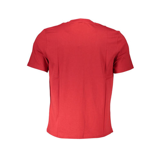 North Sails Red Cotton T-Shirt Mens T-Shirt