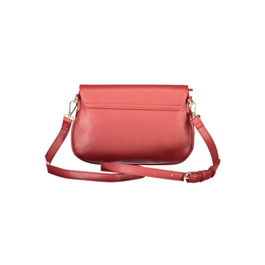 Mario Valentino Red Polyethylene Handbag