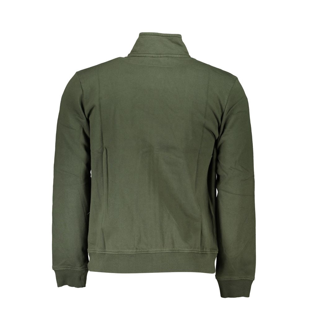 Napapijri Green Cotton Men Sweater Mens Sweater