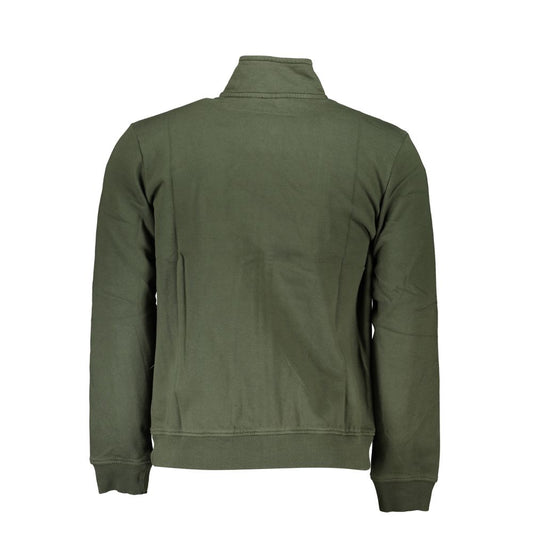 Napapijri Green Cotton Men Sweater Mens Sweater