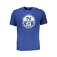 North Sails Blue Cotton T-Shirt Mens T-Shirt