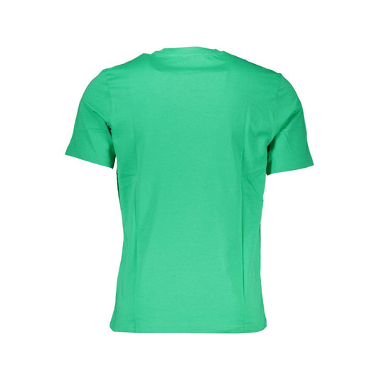 North Sails Green Cotton T-Shirt Mens T-Shirt