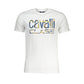 Cavalli Class White Cotton T-Shirt Mens T-Shirt