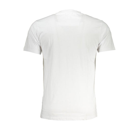 Cavalli Class White Cotton T-Shirt Mens T-Shirt
