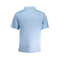 La Martina Blue Cotton Polo Shirt