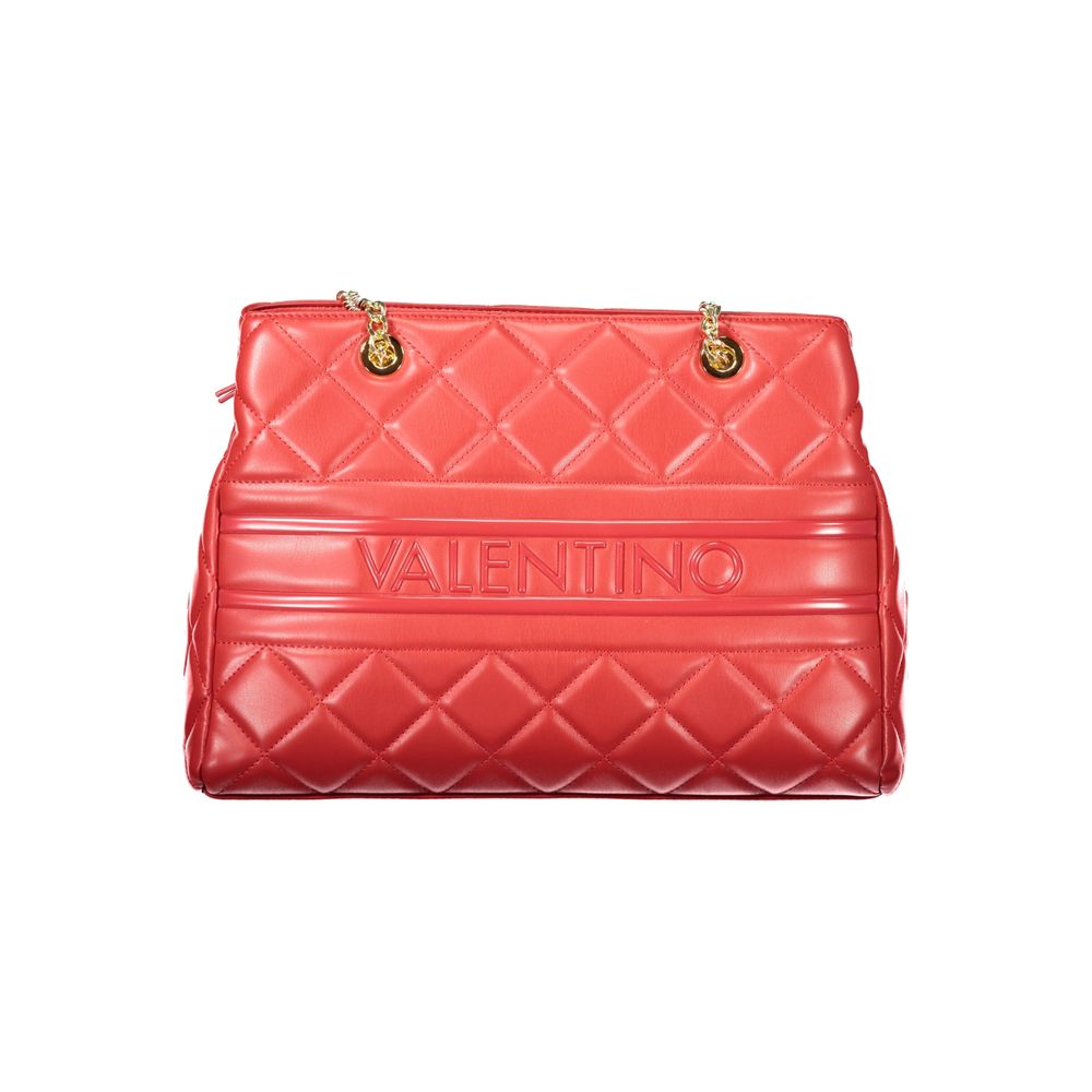 Mario Valentino Red Polyethylene Handbag