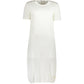 Cavalli Class White Viscose Dress