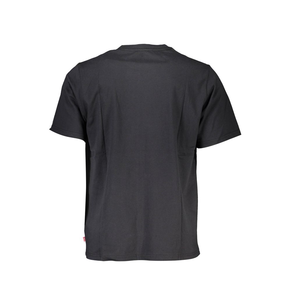 Levi's Black Cotton Mens T-Shirt