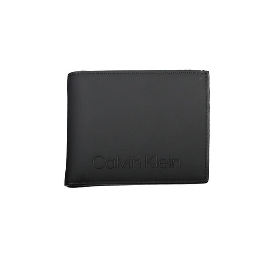 Calvin Klein Black Polyester Men Wallet Mens Wallet