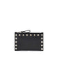 Valentino Garavani Black Calf Leather Bos Taurus Wallet