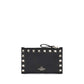 Valentino Garavani Black Calf Leather Bos Taurus Wallet