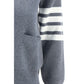 Thom Browne Gray Fleece Wool Cardigan
