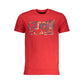 Cavalli Class Red Cotton T-Shirt Mens T-Shirt