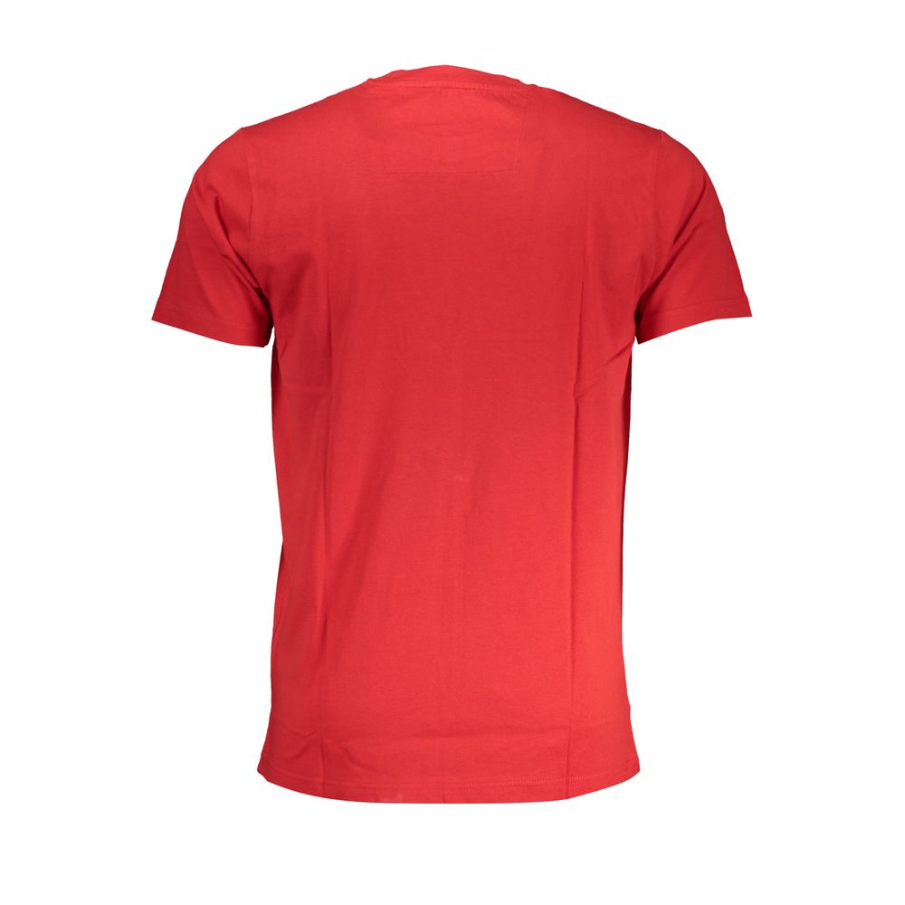Cavalli Class Red Cotton T-Shirt Mens T-Shirt