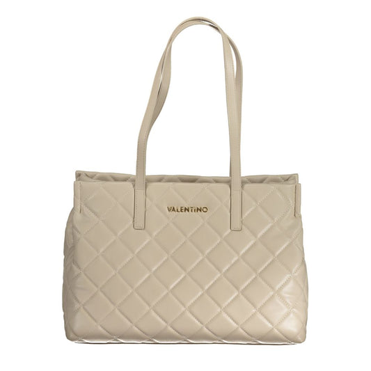 Mario Valentino Beige Polyethylene Handbag