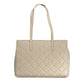 Mario Valentino Beige Polyethylene Handbag
